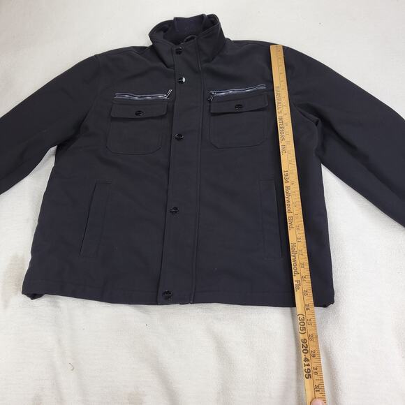 Michael Kors Jacket Womens Sz XL Black Designer Winter Fall Cold RN 121545 Coat - Picture 9 of 16